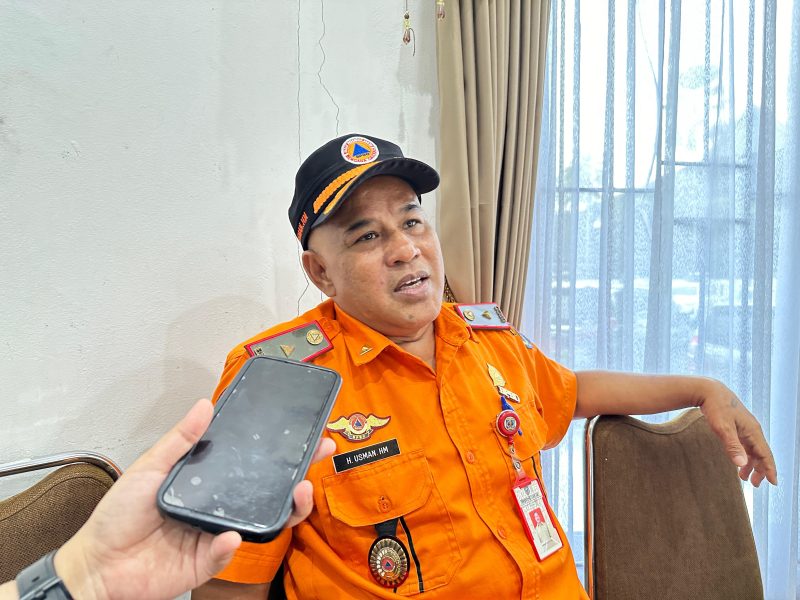 Kepala Pelaksana BPBD Bontang, Usman, (ist)