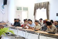 Suasana Musrenbang) RPJMD Kota Bontang Tahun 2025-2029, yang digelar di Pendopo Rumah Jabatan (Rujab) Wali Kota, Senin (19/5). (ist)