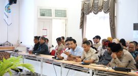 Suasana Musrenbang) RPJMD Kota Bontang Tahun 2025-2029, yang digelar di Pendopo Rumah Jabatan (Rujab) Wali Kota, Senin (19/5). (ist)