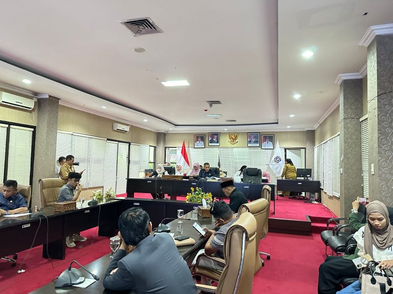 Suasana Rapat Paripurna ke-3 Masa Sidang III Tahun 2025 DPRD Bontang, Senin (26/5). (ist)