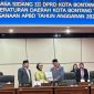Suasana Rapat Paripurna DPRD Bontang, Senin (2;6). (ist)