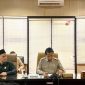 Sekretaris Komisi A DPRD Kota Bontang, Saeful Rizal (kiri) saat RDP bersama Ketua Komisi, Heri Keswanto (kanan). (ist)