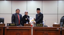 DPRD Bontang gelar Rapat Paripurna ke-6, Masa Sidang III Tahun 2025, Selasa (10/6). (ist)