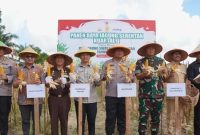 Upaya memperkuat ketahanan pangan nasional terus didorong melalui berbagai program lintas sektor. (Foto/Humas)