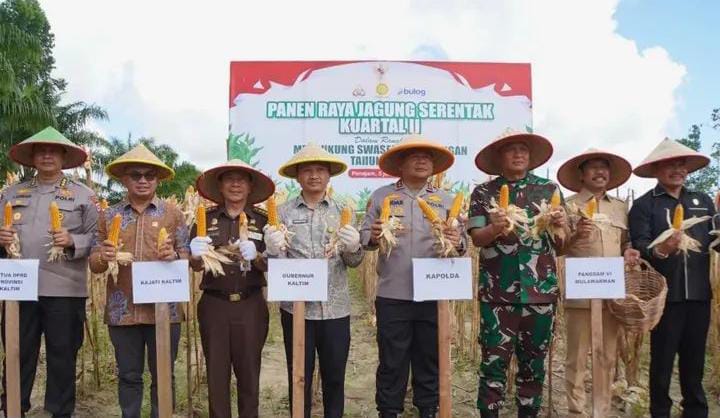 Upaya memperkuat ketahanan pangan nasional terus didorong melalui berbagai program lintas sektor. (Foto/Humas)