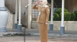 Sekretaris DPRD Kaltim, Norhayati Usman, menegaskan bahwa kehadiran ini mencerminkan komitmen dan kedisiplinan pegawai dalam menjalankan tugas. (Foto/Hms)