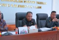 Rapat dengar pendapat tentang pembayaran ganti rugi bagi warga terdampak proyek Jalan Ringroad I dan II di Kota Samarinda. (Foto/Hms)