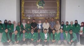 Komisi IV DPRD Kaltim menerima kunjungan peserta Pelatihan Kader Pemimpin Muda Daerah (PKPMD) atau Talenta Muda Kaltim. (Foto/Hms)