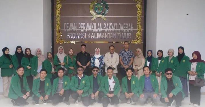 Komisi IV DPRD Kaltim menerima kunjungan peserta Pelatihan Kader Pemimpin Muda Daerah (PKPMD) atau Talenta Muda Kaltim. (Foto/Hms)