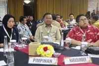 Pimpinan dan anggota DPRD Kalimantan Timur mengikuti Bimbingan Teknis (Bimtek) di Hotel Grand Mercure, Yogyakarta. (Foto/Humas)