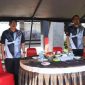 Ketua Komisi II DPRD Kaltim, Sabaruddin Panrecalle, yang turut hadir memberikan dukungan kegiatan turnamen olahraga yang digelar Polda Kaltim. (Foto/Humas)