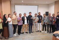 Komisi II DPRD Kalimantan Timur melakukan kunjungan kerja ke Hotel Blue Sky Pandurata, yang terletak di Jalan Raden Saleh, Cikini, Jakarta Pusat. (Foto/Humas)
