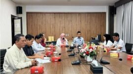 Komisi I DPRD Kalimantan Timur melakukan kunjungan kerja ke Kantor Badan Penghubung Pemerintah Provinsi Kaltim di Jakarta. (Foto/Humas)