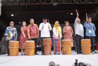 Perhelatan Pekan Daerah (PEDA) XI Kelompok Tani Nelayan Andalan (KTNA) Kalimantan Timur resmi ditutup pada Jumat (27/6/2025) di Taman Budaya Sendawar. (Foto/Humas)
