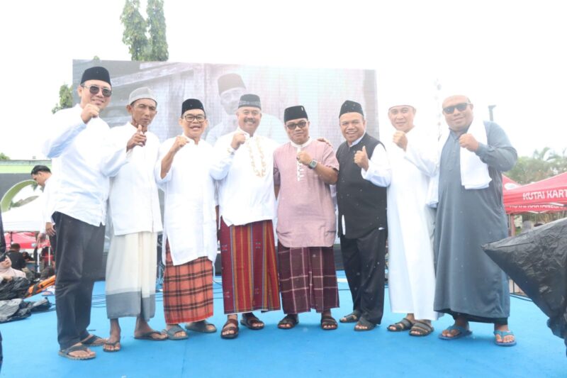 Anggota DPRD Kalimantan Timur, Guntur, menyampaikan apresiasi mendalam atas gaya kepemimpinan Edi yang dinilainya membumi dan menyatukan. (Foto/Humas)