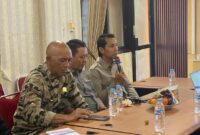 Ketua Komisi A DPRD Bontang, Hery Keswanto (pegang mic). (ist)