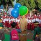 Suasana pembukaan Masa Pengenalan Lingkungan Sekolah (MPLS) di SDN 2 Manurunge, Kabupaten Bone, Senin (14/7). (DIKSIKU/Wahyunang)