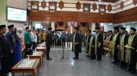 etua DPRD Kalimantan Timur Hasanuddin Mas'ud menegaskan bahwa pelantikan Dewan Hakim, Dewan Pengawas, dan Panitera Musabaqah Tilawatil Qur’an (MTQ) ke-45 Tingkat Provinsi Kalimantan Timur. (Foto/Humas)