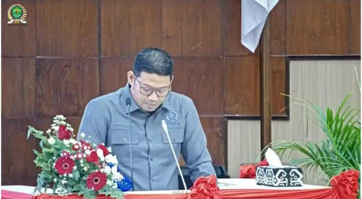 Juru bicara Fraksi Gerindra, Fuad Fakhruddin.