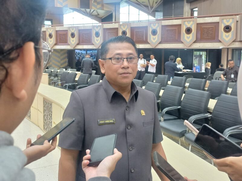 Anggota Komisi II DPRD Kaltim, Sigit Wibowo. (Foto/Diksiku)