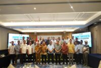 Anggota Komisi II DPRD Kaltim, Muhammad Husni Fahruddin, yang hadir langsung dan menyampaikan apresiasi terhadap langkah strategis PUSKUD. (Foto/Hms)