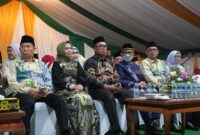 Malam penutupan Musabaqah Tilawatil Qur’an (MTQ) ke-45 Tingkat Provinsi Kalimantan Timur berlangsung meriah di Alun-Alun Bukit Pelangi, Sangatta. (Foto/Humas)