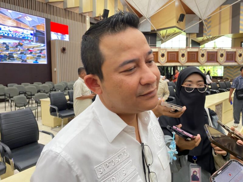 Wakil Ketua Komisi II DPRD Kaltim, Sapto Setyo Pramono. (Foto/Diksiku)