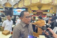 Anggota Komisi IV, Sarkowi V Zahry, sebagai Ketua Panitia Khusus (Pansus) Rancangan Peraturan Daerah (Ranperda) Penyelenggaraan Pendidikan. (Foto/Diksiku)