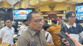 Ketua Panitia Khusus (Pansus) Ranperda Pendidikan, Sarkowi V Zahry. (Foto/Diksiku)