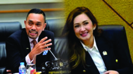 Sahroni dan Nafa Urbach. (kolase Diksiku)