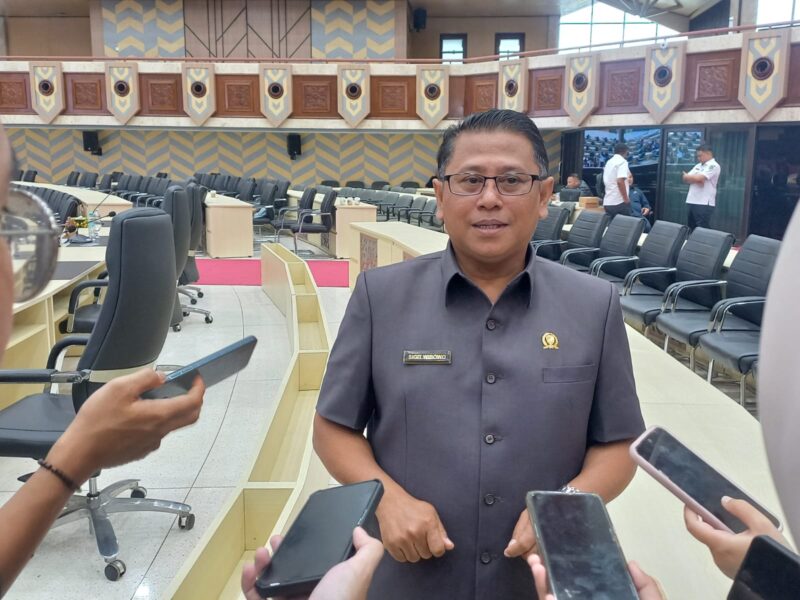 Anggota Komisi II DPRD Kaltim, Sigit Wibowo. (Foto/Diksiku)