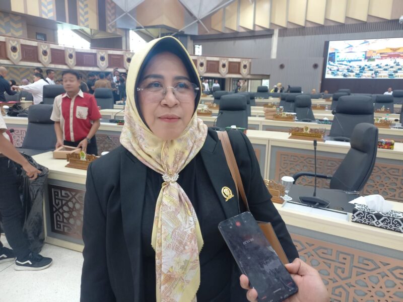Ketua Pansus RPJMD Kaltim, Syarifatul Syadiah. (Foto/Diksiku)