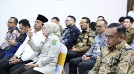 Ketua DPRD Kaltim Hasanuddin Mas’ud menegaskan dukungannya terhadap kolaborasi lintas sektor tersebut. (Foto/Humas)