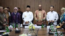 Rapat mediasi tentang batas Sidrap kembali digelar di Kantor Badan Penghubung Kaltim, Jakarta, Kamis (31/7/2025). 