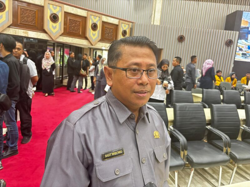 Anggota DPRD Kaltim, Sigit Wibowo. (Foto/Diksiku)
