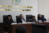 RDP ganti rugi lahan warga di Jalan Rapak Indah dibahas secara mendalam. (Foto/Hms)