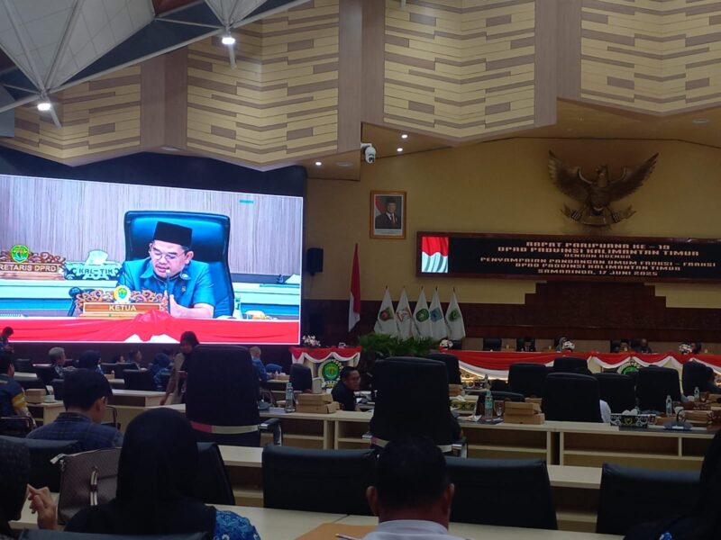 Ketua DPRD Kaltim Hasanuddin Mas’ud. (Foto/Diksiku)
