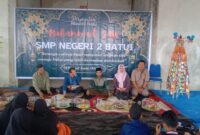 Suasana peringatan maulid Nabi Muhammad SAW di SMPN 2 Batui, Kabupaten Banggai, Sabtu (6/9). (ist)