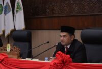 DPRD Kaltim menggelar Rapat Paripurna ke-30 untuk menyimak pidato kenegaraan Presiden RI dalam rangka HUT ke-80 Kemerdekaan RI. (Foto/Hms)