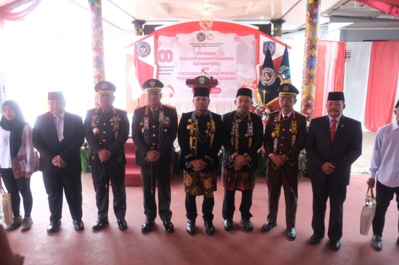 Kado kemerdekaan datang untuk ribuan warga binaan di Kalimantan Timur (Kaltim) dan Kalimantan Utara (Kaltara). (Foto/Hms)