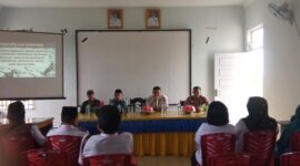 Suasana rapat LPTQ Batui Selatan bersama jajaran pengurus dan tokoh masyarakat membahas kesiapan MTQ tingkat Kabupaten Banggai., Rabu (10/9). (ist|