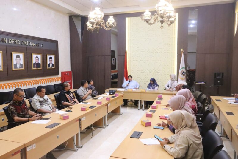 Tiga alat kelengkapan DPRD Kaltim melakukan kunjungan kerja ke DPRD DKI Jakarta. (Foto/Hms)