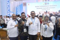 Ketua Bapemperda DPRD Kaltim, Baharuddin Demu hadiri Rakornas PHD di Sultra. (Foto/Hms)
