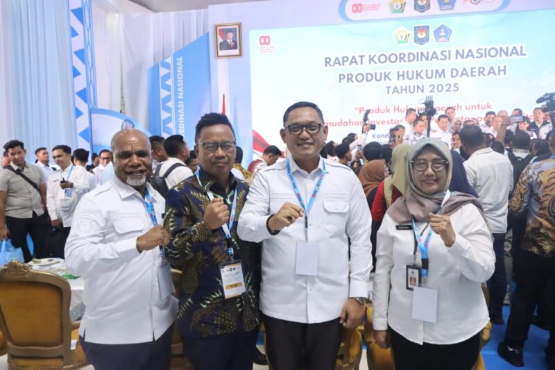 Ketua Bapemperda DPRD Kaltim, Baharuddin Demu hadiri Rakornas PHD di Sultra. (Foto/Hms)
