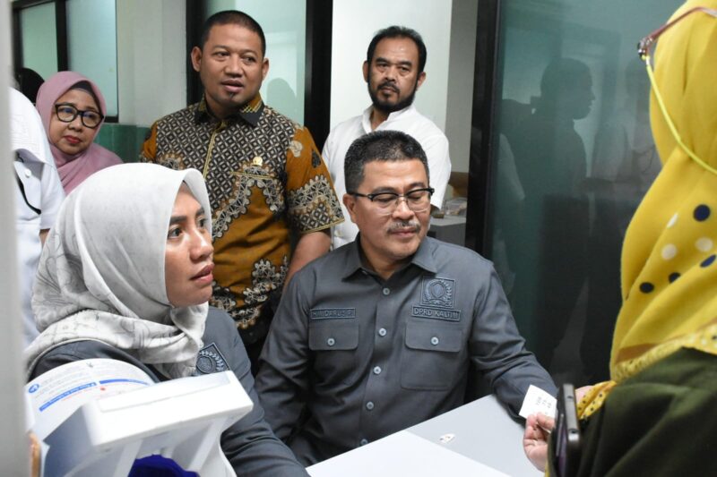 Komisi IV DPRD Kaltim melakukan kunjungan kerja ke RSUD Dr. Kanujoso Djatiwibowo Balikpapan. (Foto/Hms