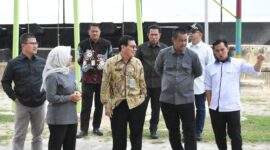 Komisi IV DPRD Kaltim meninjau langsung kesiapan fasilitas pelayanan di Asrama Haji Balikpapan. (Foto/Hms)