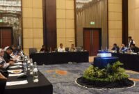 Badan Pembentukan Peraturan Daerah (Bapemperda) DPRD Kaltim menggelar rapat internal, Sabtu (6/9/2025). (Foto/Hms)