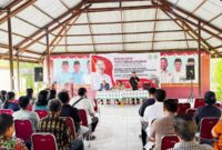 Wakil Ketua DPRD Kaltim, Ekti Imanuel, hadir membuka acara sekaligus memberi sambutan. (Foto/Hms)