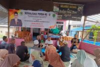 Anggota DPRD Kaltim, Firnadi Ikhsan, turun langsung menemui warga Dusun Yupa, Desa Embalut, Tenggarong Seberang, Kutai Kartanegara. (Foto/Ist)