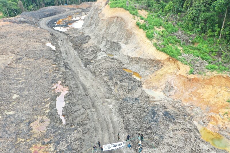 Pertambangan Batu Bara Ilegal. (Foto/Ist)